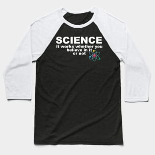 Science Baseball T-Shirt